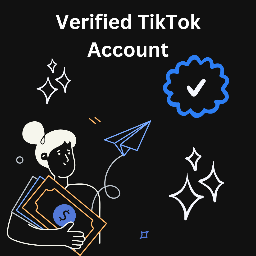 Verified TikTok Account (custom username and nickname)